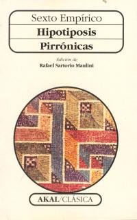 Libros de Historia Grecorromana-Clásicos Grecolatinos-Hipotiposis. Pirrónicas