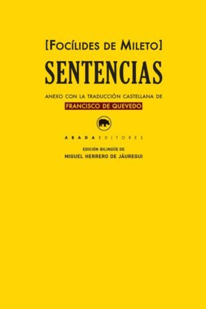 Libros de Historia Grecorromana-Clásicos Grecolatinos-Sentencias